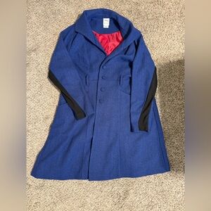 Disney Her Universe Mary Poppins Royal Blue Trench Coat